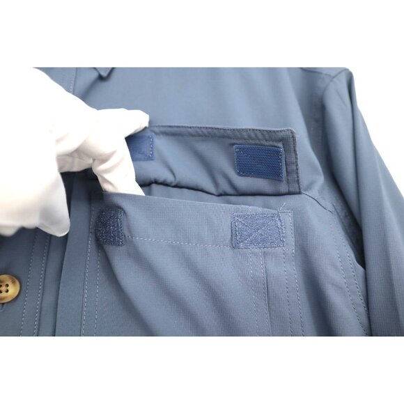 Duluth Trading Co Mens Standard Fit Action Blocks Burn & Odor Work Shirt Size M - Picture 7 of 13